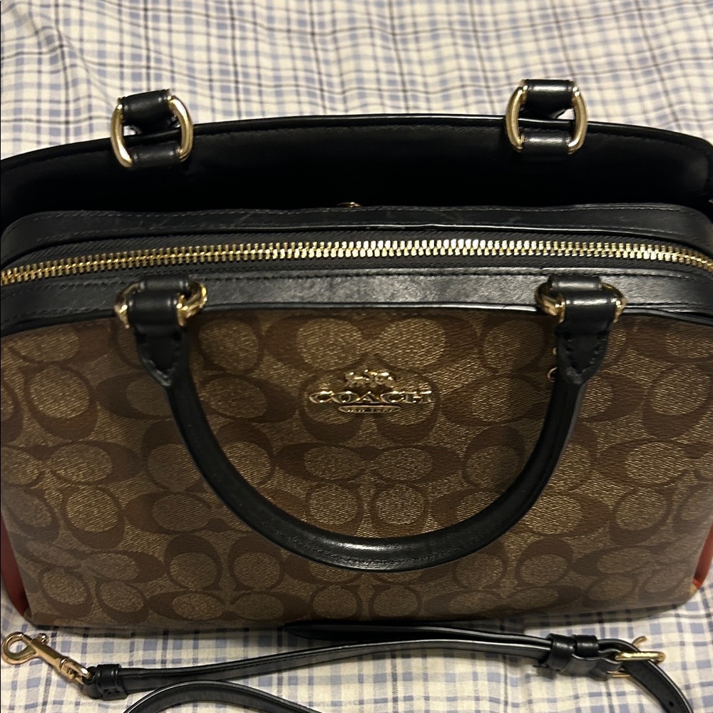 Coach IM/Kahki/Terracotta Mutil purse - Picture 13 of 15